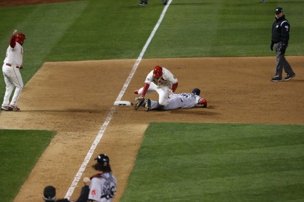 Cardinals v Red Sox in Game 3 of the World Series